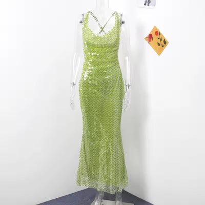 The Harlow Sequin Maxi