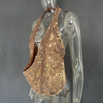 The Hailey Halterneck Top