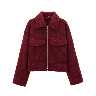 Zipper Jacket With Pockets