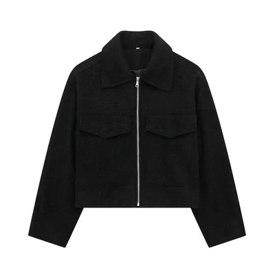 Zipper Jacket With Pockets