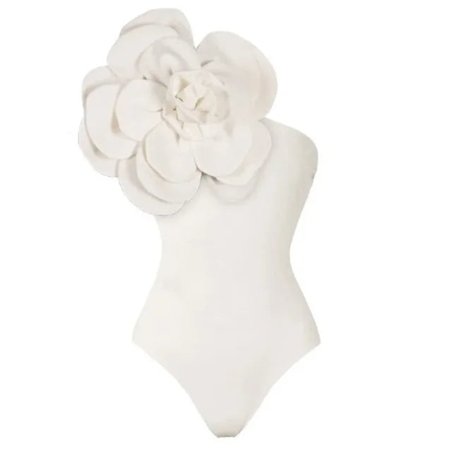 One Shoulder Swimsuit / Set