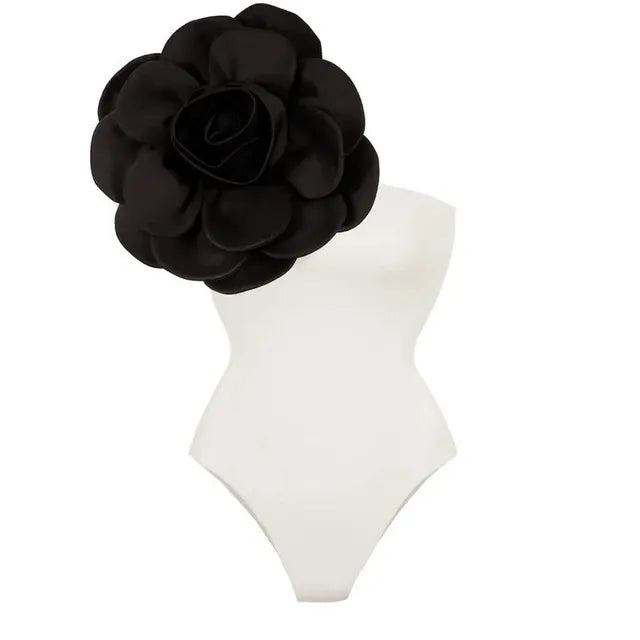 One Shoulder Swimsuit / Set
