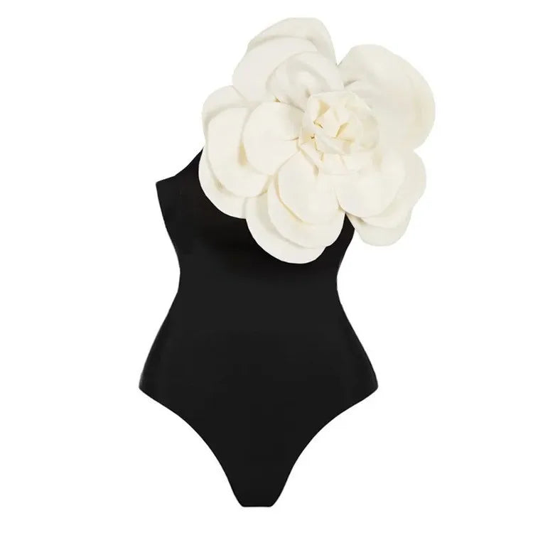 One Shoulder Swimsuit / Set