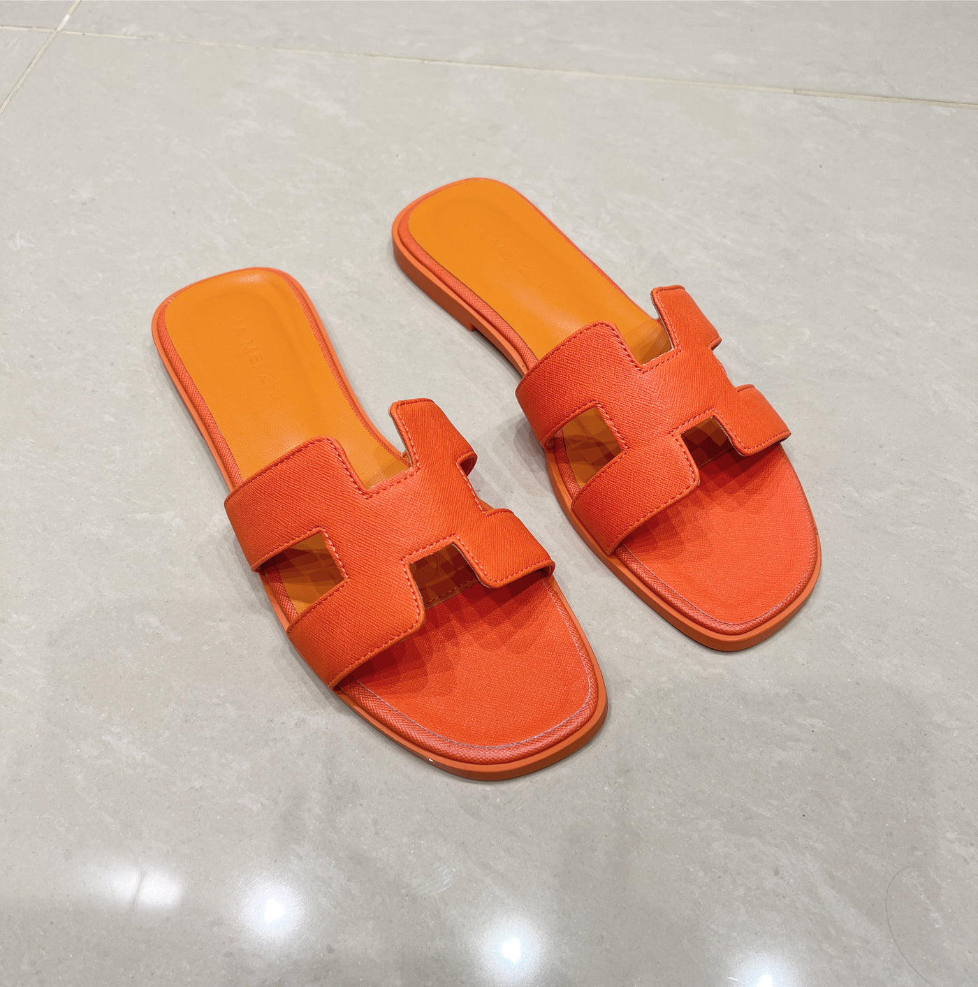 THE ‘Heidi’ SANDAL Orange
