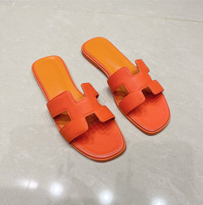THE ‘Heidi’ SANDAL Orange