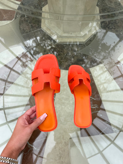 THE ‘Heidi’ SANDAL Orange